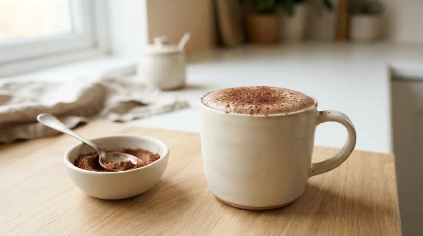 Hot Chocolate With a Milk Frother